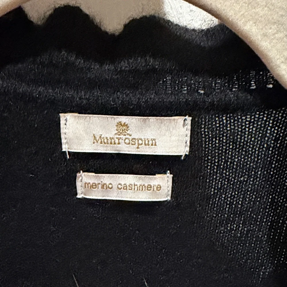 Munro Midnight Ruffle Cardigan - Picture 2 of 5